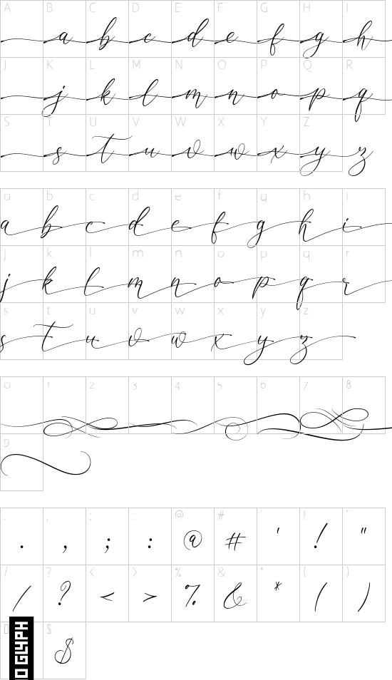 character map