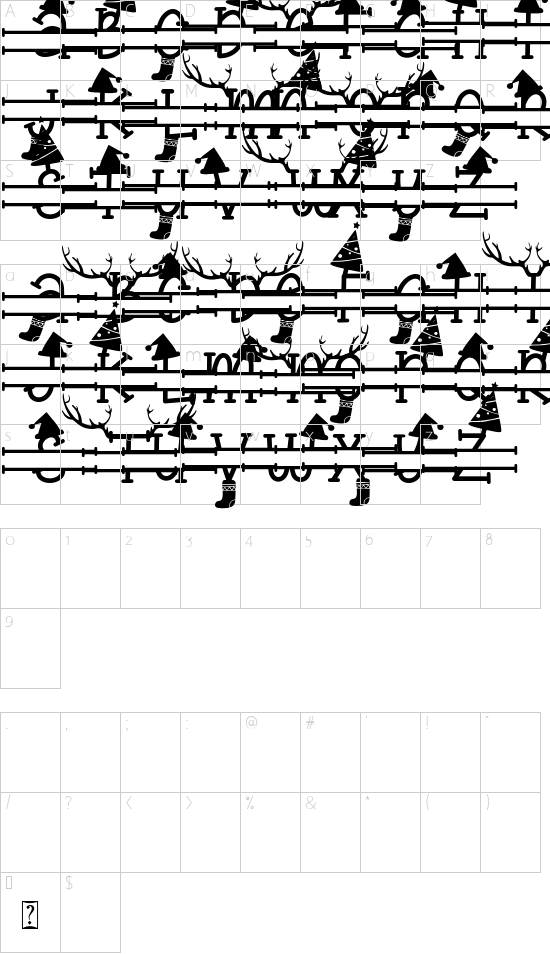 character map