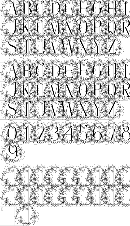 character map