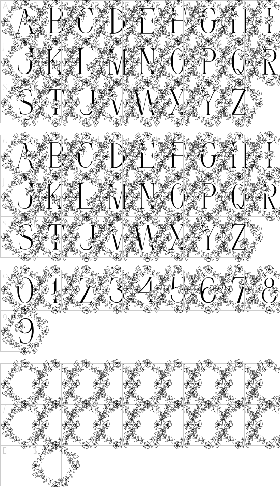 character map