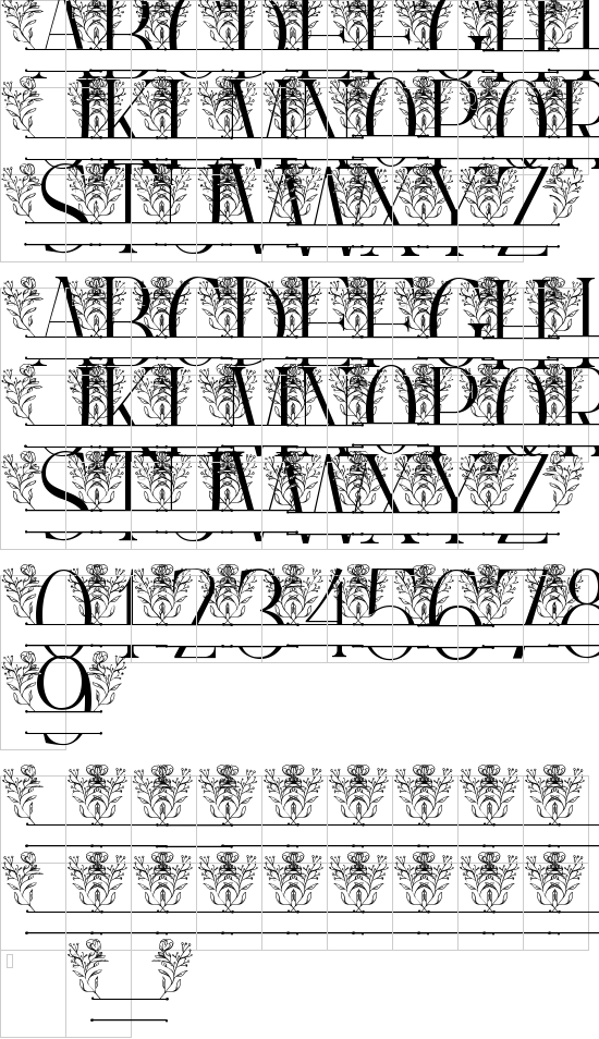 character map