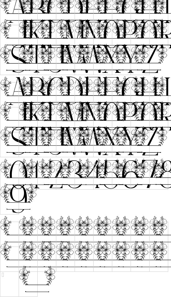character map
