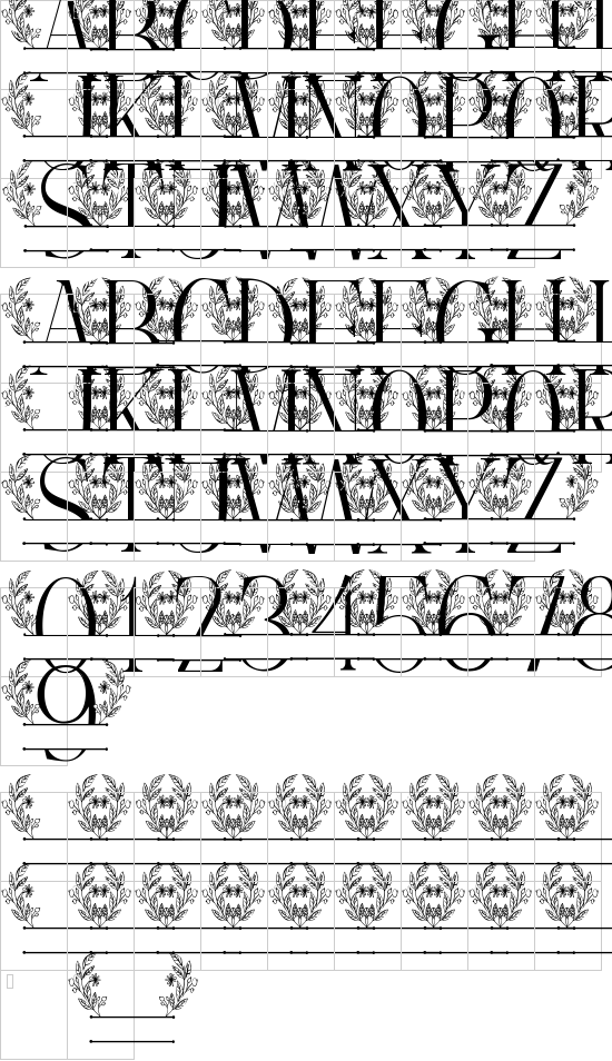 character map