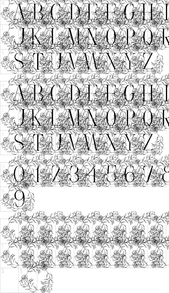 character map