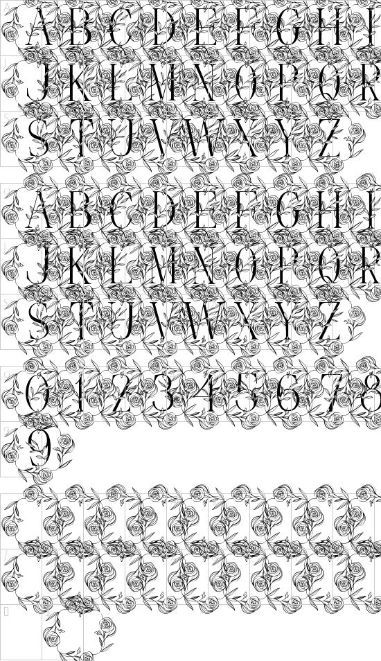 character map