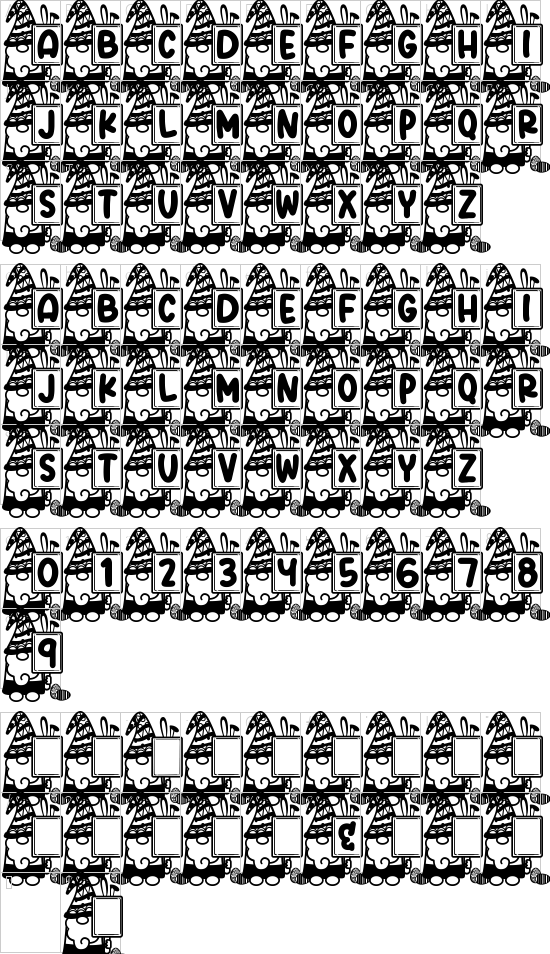 character map