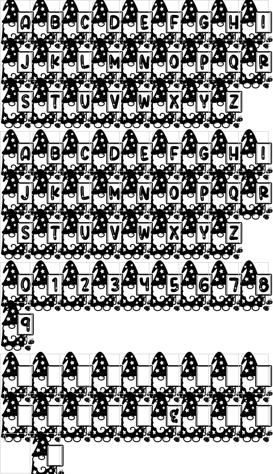 character map