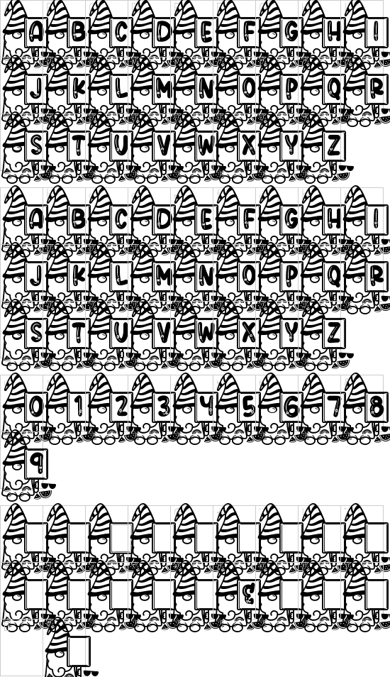 character map