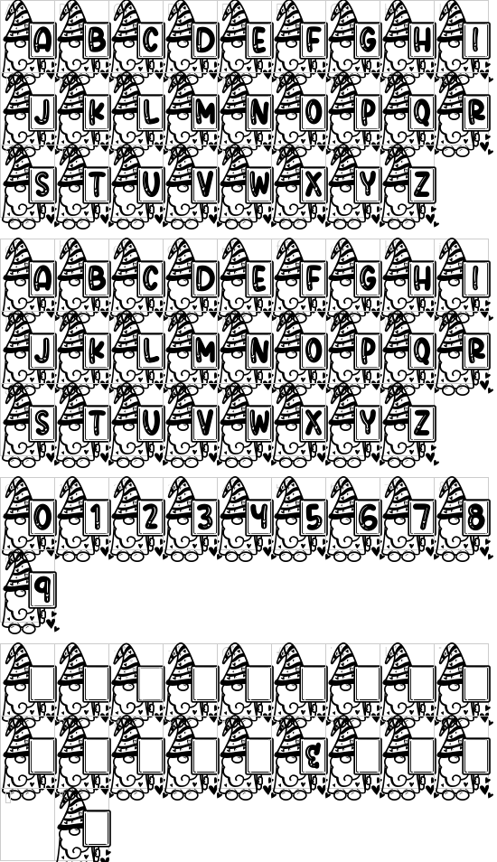 character map