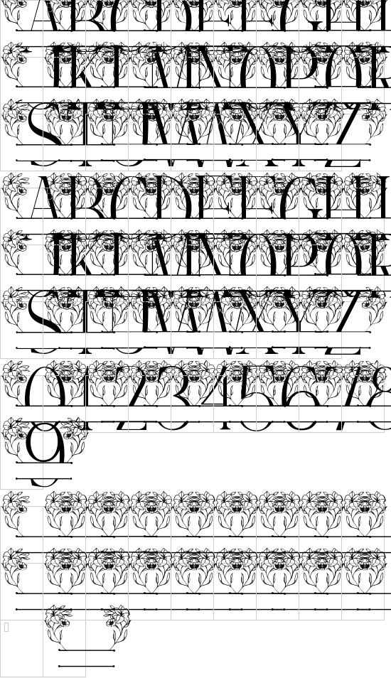 character map
