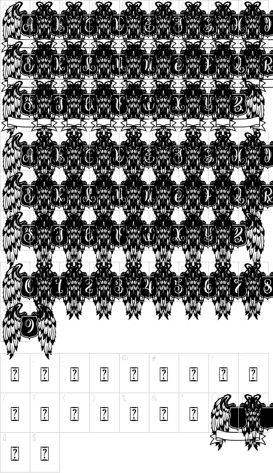 character map