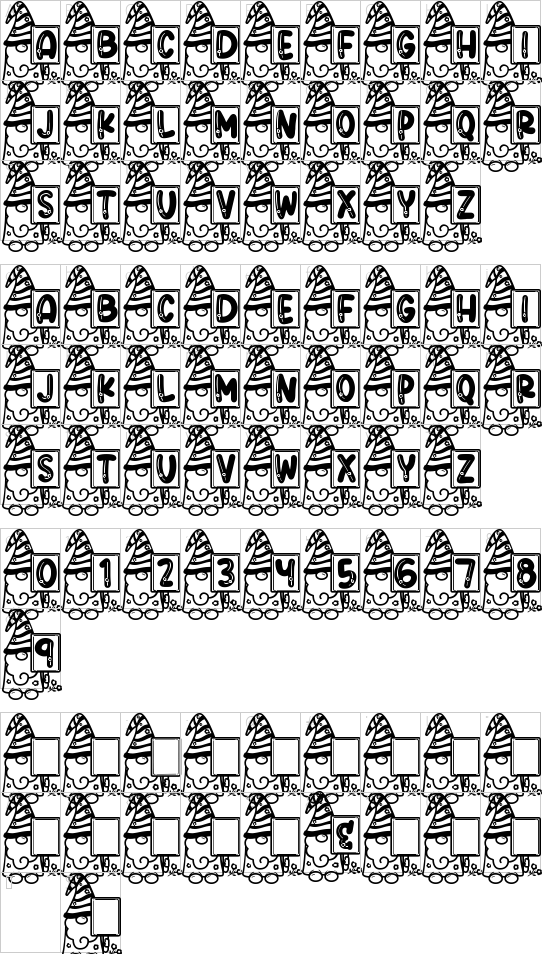 character map