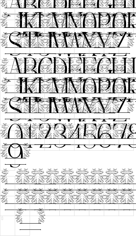 character map