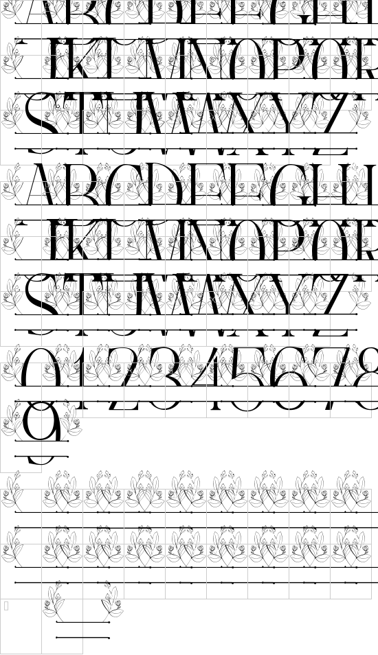 character map
