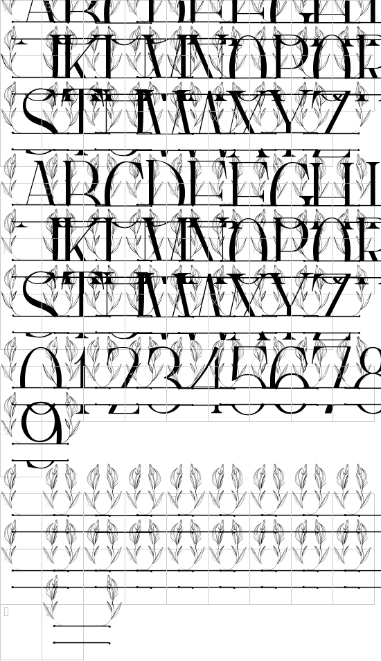 character map