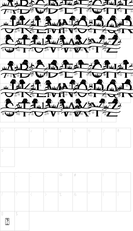 character map
